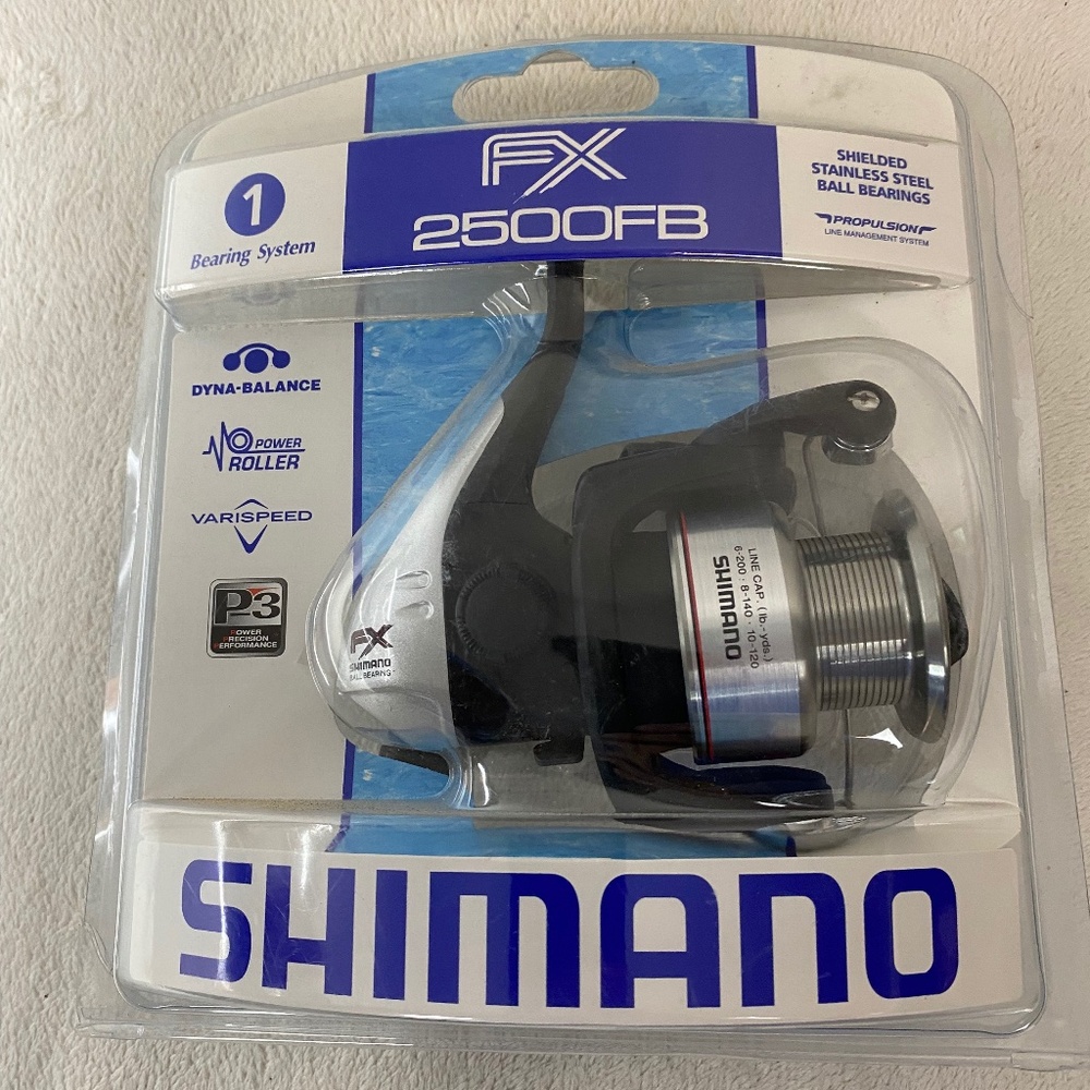 shimano  Fx 2500FB spinning reel NIB New Sealed